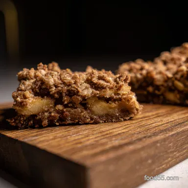 Apple Crisp Recipe Without Oats Grandmas Almond Crumble Recipe Card