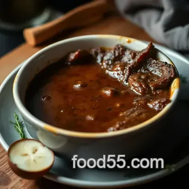 Easy Au Jus Recipe: The Ultimate Rich, Beefy Dip! Recipe Card