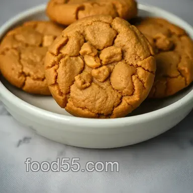 3 Ingredient Peanut Butter Cookies: Easiest Recipe Ever! Recipe Card