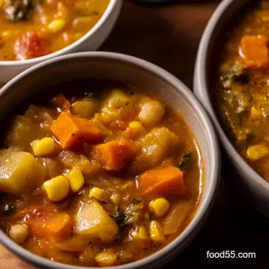 Three Sisters Soup Easy Native American Recipes to Try Recipe Card