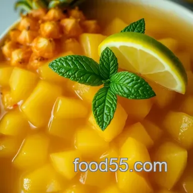 Delicious Tropical Pineapple Tea: My Easy Go-To Recipe Recipe Card