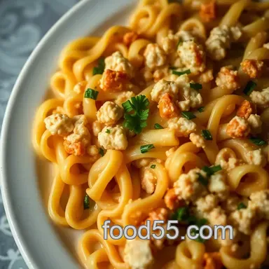 Tuna Noodle Casserole Recipe: Comfort Food Glow-Up! Recipe Card