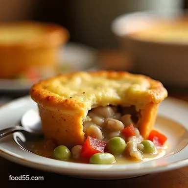 My Favorite Turkey Pot Pie with Sweet Potato Crust Cozy Leftover Recipe Recipe Card