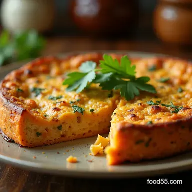 Easy Leftover Turkey and Sweet Potato Frittata Recipe Recipe Card