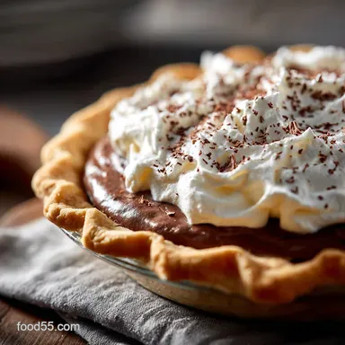 French Silk Pie: The Ultimate Buttery, Silky Perfection Recipe Recipe Card