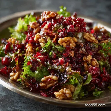 Cranberry Walnut Salad Recipe: The Ultimate Thanksgiving Side Dish Recipe Card