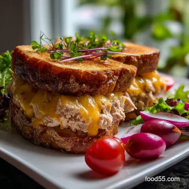Easy Tuna Melt: Crispy, Gooey, Ready in 15 Mins
