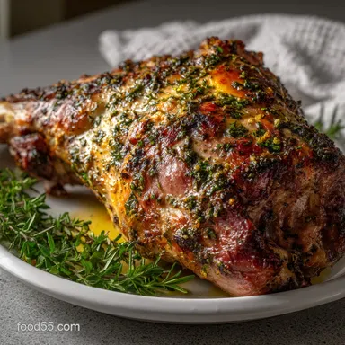 Roasted Leg of Lamb: Juicy, Tender Crispy Crust