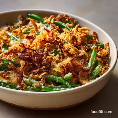 Green Bean Casserole: The Ultimate Homemade Recipe (No Cans!) Recipe Card