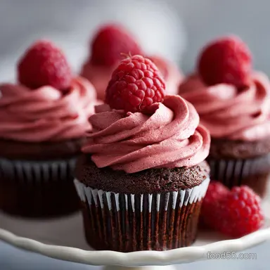 Valentines Cupcakes with Tangy Yogurt | 45 Min Recipe Card