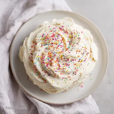 Vanilla Whipped Ganache Frosting in 10 Minutes
