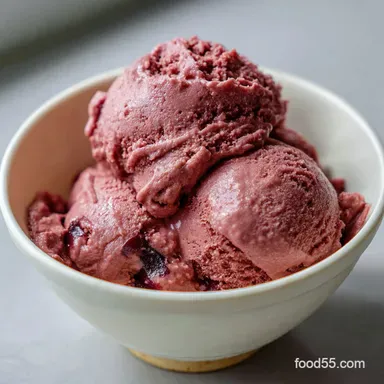 Red Bean Ice Cream: Velvety Homemade Azuki Recipe Recipe Card