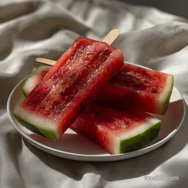 3 Ingredient Watermelon Popsicles No Bake: Velvety Smooth
