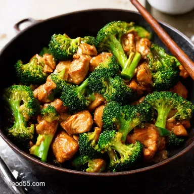 Weeknight GingerGarlic Chicken and Broccoli Stir Fry My GoTo Recipe Card