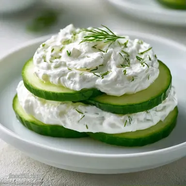 Whipped Cucumber Sandwiches: Fluffy Recipe Card