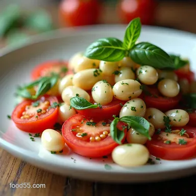 My GoTo White Bean Caprese Salad Easy NoCook ProteinPacked Lunch
