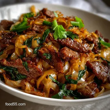 Beef Chow Fun Noodles: Ultimate Tender Sliced Beef Recipe Recipe Card
