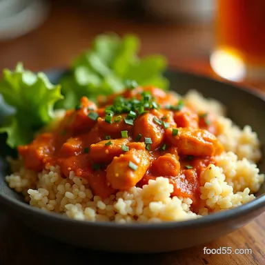 My Weeknight Buffalo Chicken Rice Bowls Zesty Quick Tangy Recipe Card