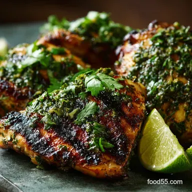 Cilantro Lime Grilled Chicken The Zesty 30Minute Summer Recipe Recipe Card