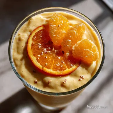 Orange Smoothie: The Ultra-Creamy Creamsicle Dream Recipe Card