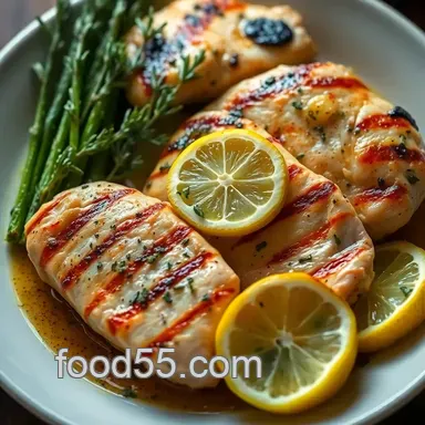 My Zesty Low Sodium Lemon Herb Grilled Chicken Recipe Recipe Card