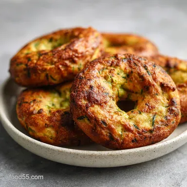 Zucchini Bagels with Almond Flour Recipe Card