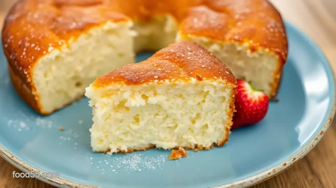 Fluffy Soufflé Yogurt Cake