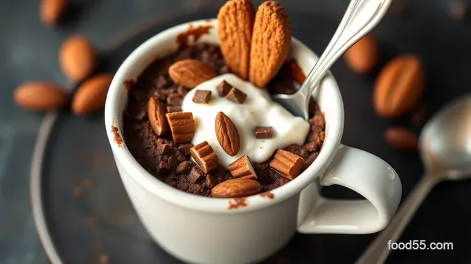 Chocolate Almond Flour Mug Cake