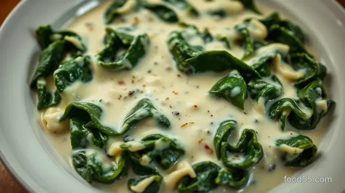 Classic Creamed Spinach: A Velvety Delight