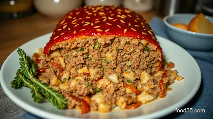 Comforting Stuffing Stuffed Meatloaf
