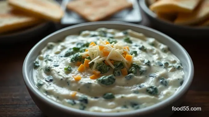 Creamy Espinaca Dip with a Zesty Twist