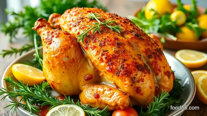 Crispy Convection Oven Roast Chicken