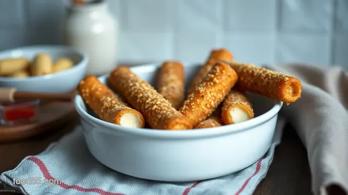 Crispy Homemade Mozzarella Sticks
