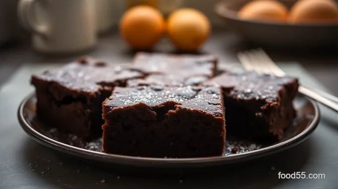 Decadent Chocolate Droste Cocoa Powder Brownies