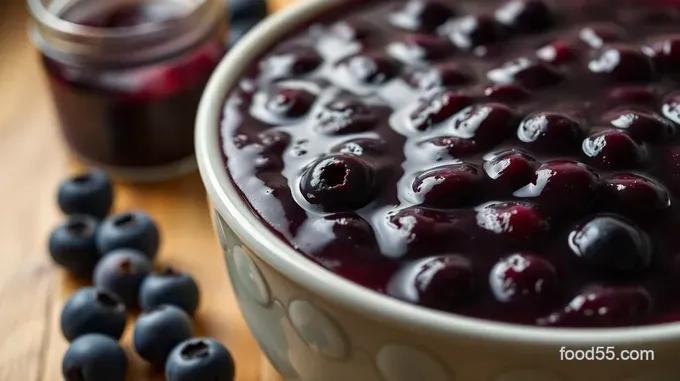 Deliciously Simple Blueberry Jam