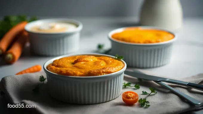 Elegant Carrot Soufflé: A Deliciously Airy Side Dish
