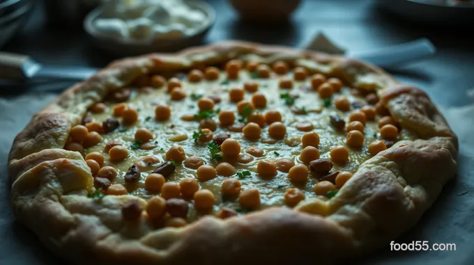 Julie Tichon’s Savory Chickpea Galette