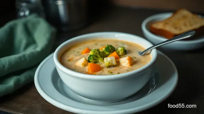 Luxurious Broccoli Cheddar Soup – Panera-Style