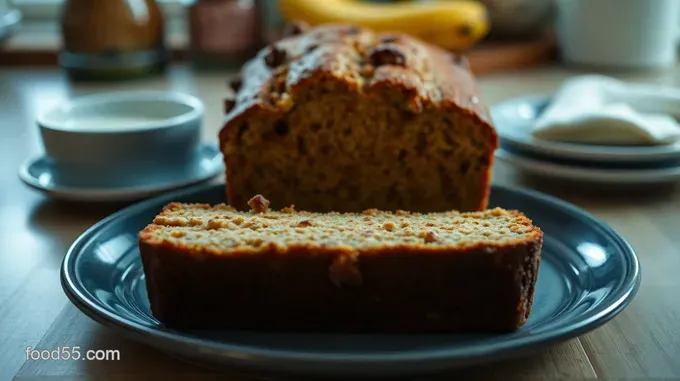 Moist & Flavorful Banana Bread Made with Oil