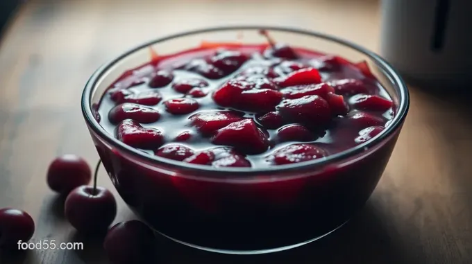 Sweet and Tangy Tart Cherry Jam