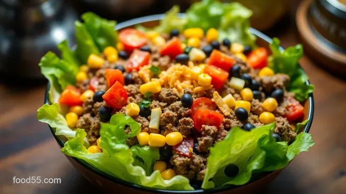 Ultimate Taco Salad: A Flavor-Packed Fiesta in a Bowl!
