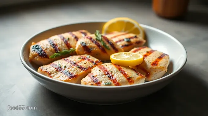 Zesty Low Sodium Lemon Herb Grilled Chicken