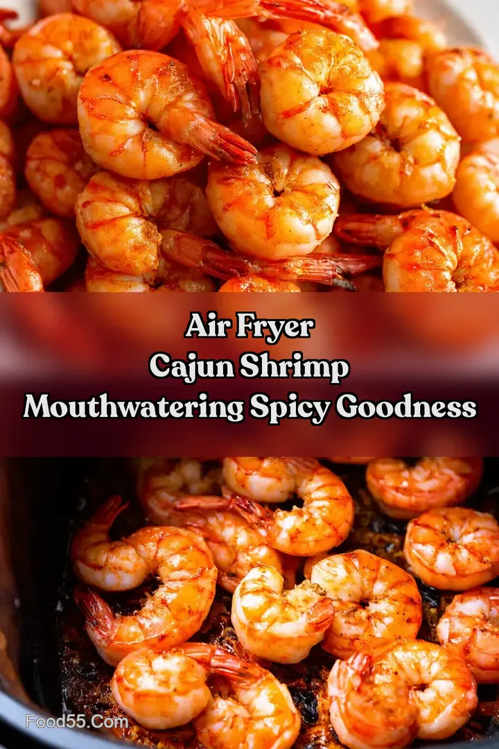 Air Fryer Cajun Shrimp Mouthwatering Spicy Goodness