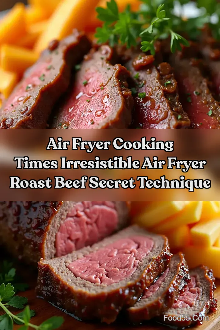 Air Fryer Cooking Times Irresistible Air Fryer Roast Beef Secret Technique