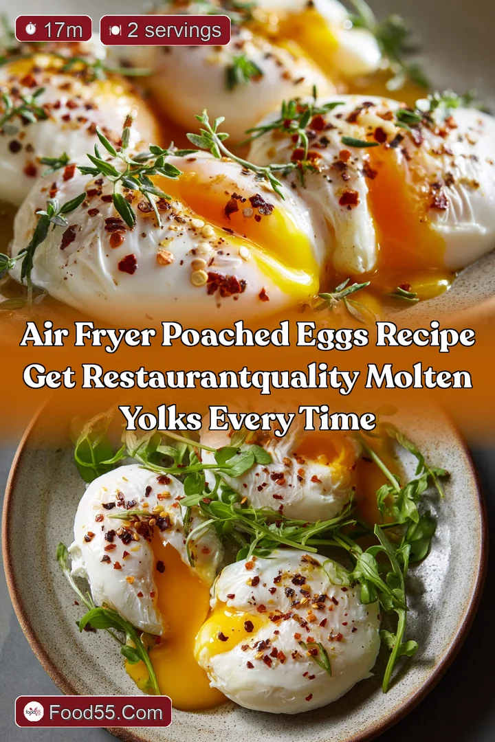 Air Fryer Poached Eggs Recipe Get RestaurantQuality Molten Yolks Every Time