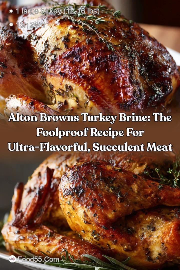 Alton Browns Turkey Brine: The Foolproof Recipe for Ultra-Flavorful Succulent Meat