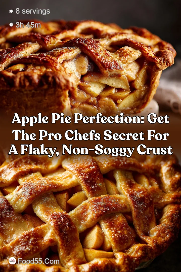 Apple Pie Perfection: Get the Pro Chefs Secret for a Flaky Non-Soggy Crust
