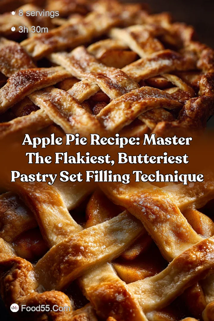 Apple Pie Recipe: Master the Flakiest Butteriest Pastry Set Filling Technique