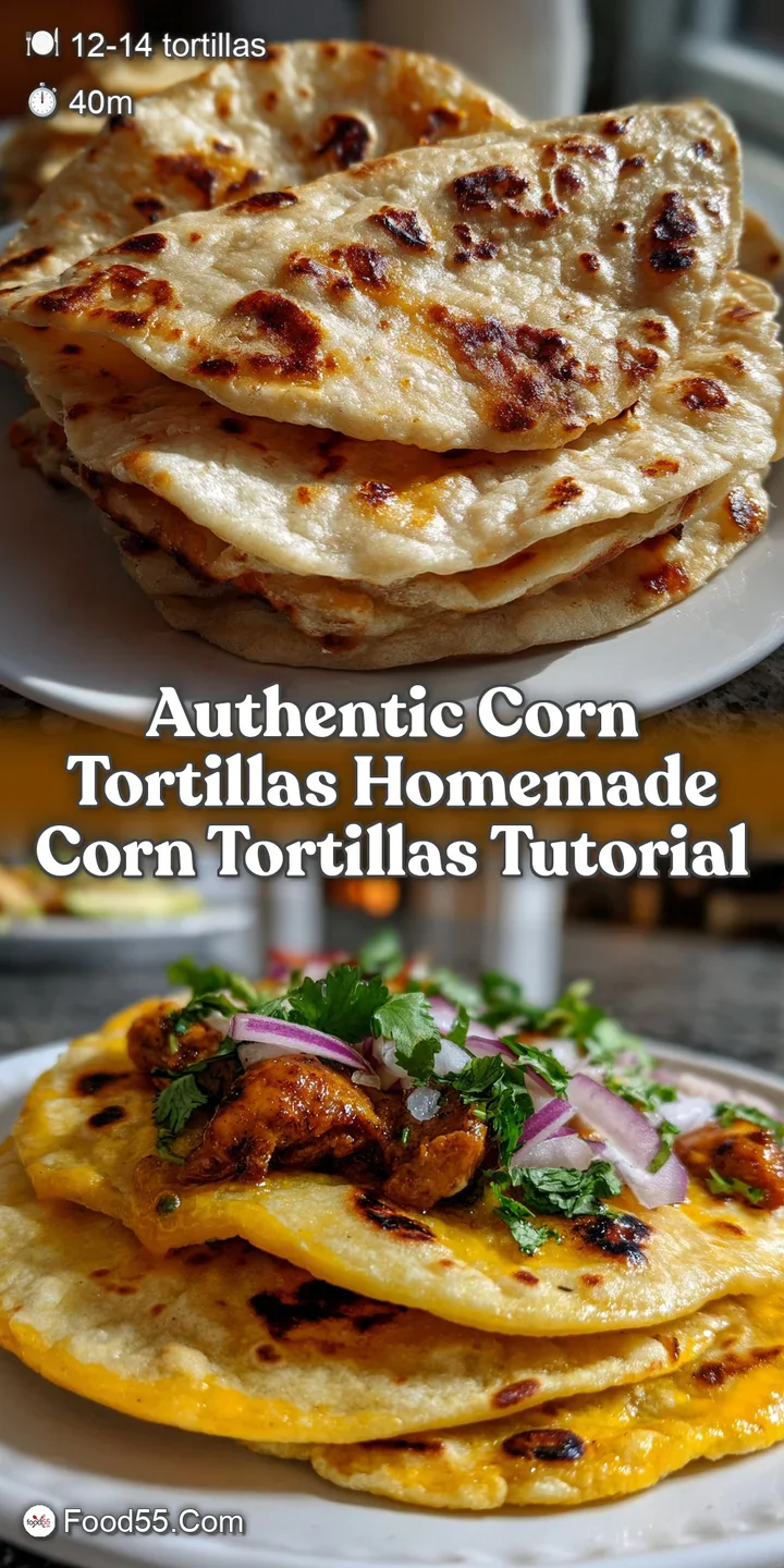 Authentic Corn Tortillas Homemade Corn Tortillas Tutorial