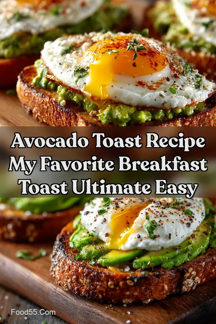 Avocado Toast Recipe My Favorite Breakfast Toast Ultimate Easy